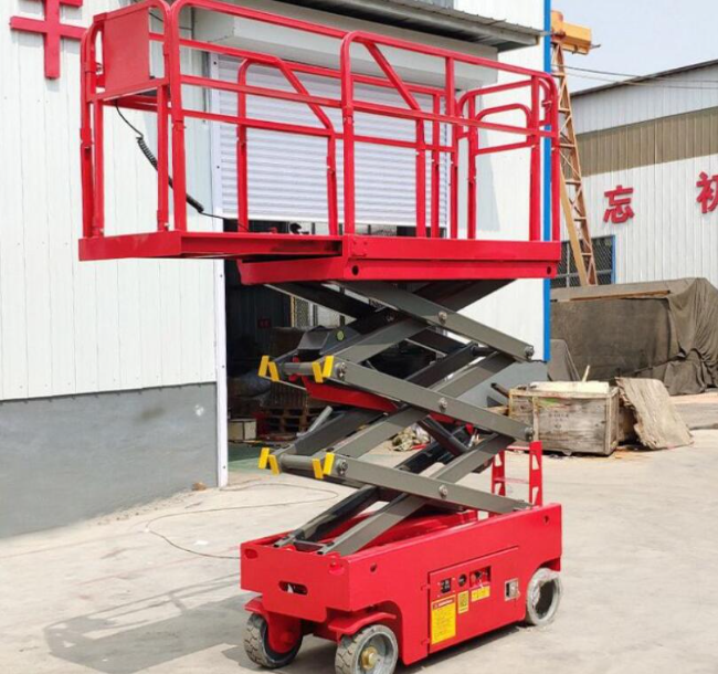 青湖路街道移动剪叉式升降机