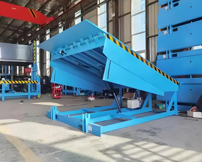 青湖路街道固定式登车桥